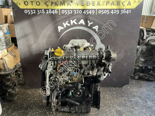 Orijinal Renault Kangoo 1.9 Dizel Revizyonlu F8Q Komple Motor