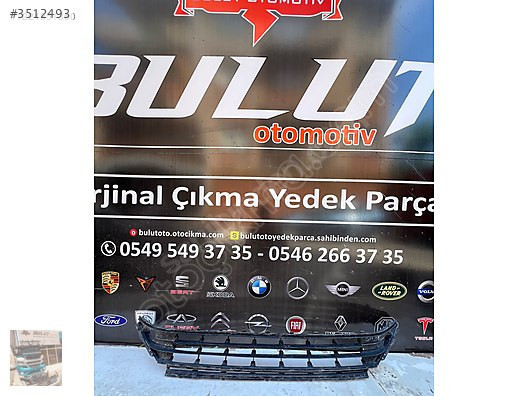 Vw golf 7.5 ön tampon orta ızgara 2017-19 5g0853677l