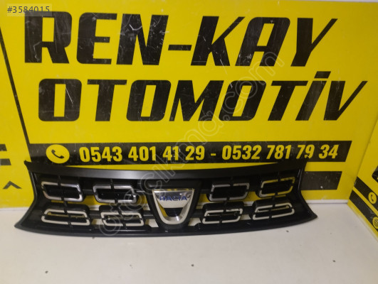 623103440R DACİA DUSTER NİKELAJLI ÖN PANJUR ORJ ÇIKMA RENKAY OTO