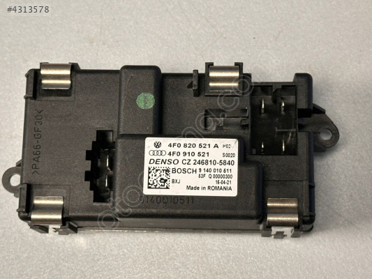 AUDİ A6 05-11 R8 07-15 KALORİFER FAN REZİSTANSI 4F0820521A