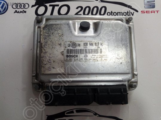 038906019AJ VOLKSWAGEN PASSAT 1.9 TDI ATJ MOTOR BEYNİ ÇIKMA