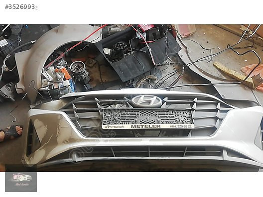 Hyundai i20 ön tampon orjinal çıkma dolu
