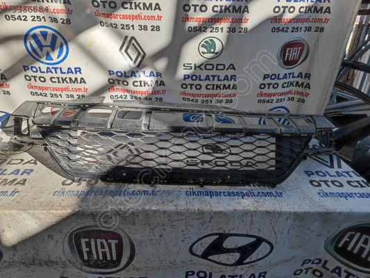Volkswagen T Roc ön tampon orta ızgara orijinal 2017-2021