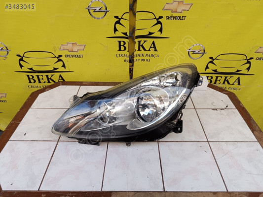 OPEL CORSA D SOL FAR MAKYAJSIZ ÇIKMA ORJİNAL YEDEK PARÇA