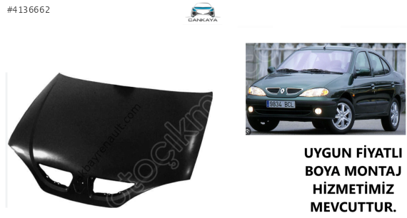MEGANE MOTOR KAPUTU 1999-2002 7751471867