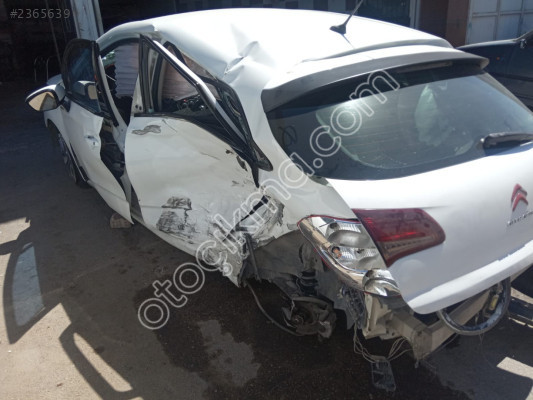 CITROEN C4 2012 MODEL ARKA BAGAJ DOLU