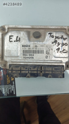 0261208704 89661-0H012 TOYOTA YARİS AYGO ECU MOTOR BEYNİ