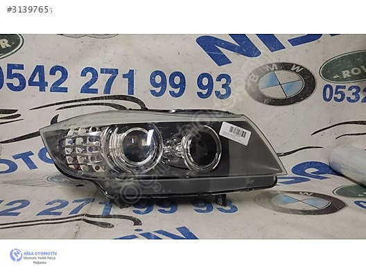 BMW 3 SERİSİ E90 KASA LCİ XENOLU SAĞ FAR ORJ ÇIKMA 63117202584
