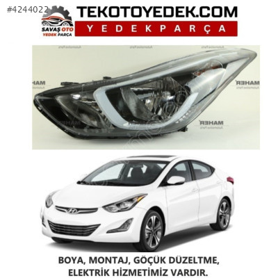 ELANTRA ÖN FAR SAĞ SOL 2014 2015 2016