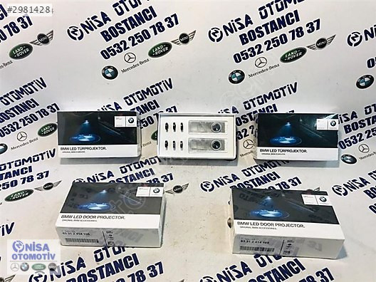 BMW 1 2 3 4 KASA KAPI ALTI LOGO LED AYDINLATMA HAYALET LOGO ORJ