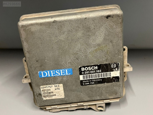 BMW E34 525 MOTOR BEYNİ ORJİNAL 0281001183