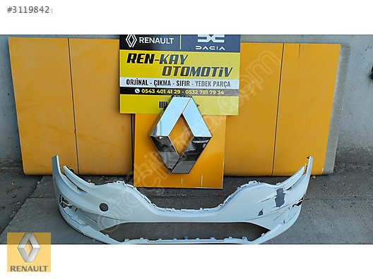 RENAULT MEGAN 4 ÖN TAMPON FAZ 2 2022-24 ÇIKMA ORJ PARÇA RENKAY