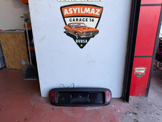 SCENİC 1 BAGAJ BANDI PLAKALIK ORJİNAL