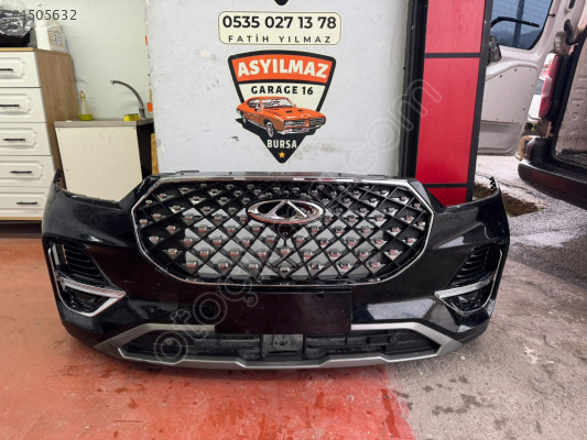 CHERY TİGGO 8PRO ÖN TAMPON DOLU SET ORJİNAL SİYAH