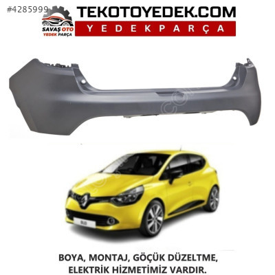 CLİO 4 HB ARKA TAMPON 2013 2014 2015 2016 2017 2018  / KAMPANYA