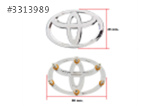 TOYOTA DIREKSIYON AIRBAG KAPAK ARMA LOGO