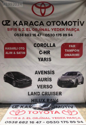 2020-2025 TOYOTA COROLLA CROSS ÇIKMA ORJİNAL SOL ÖN FAR