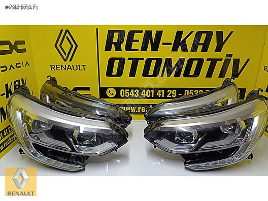 Renault Megane 4 Orjinal Çıkma Sol Sağ Far Joy - Renkay Oto Pa