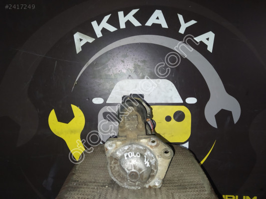 63223039 Volkswagen Polo 1.4 1.6 Marş Dinamosu Çıkma Orijina