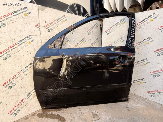 Skoda Oktavia sol ön kapı 2004 2008 (hasarlı ürün)
