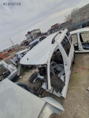 FİAT DOBLO 2007 SAĞ ARKA ÇAMURLUK BEYAZ KESME