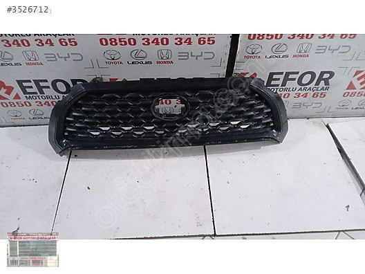 TOYOTA COROLLA CROSS ORJİNAL ÇIKMA ÖN PANJUR 23+