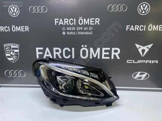 MERCEDES C SERİSİ W205 SAĞ ÖN FAR ORJİNAL