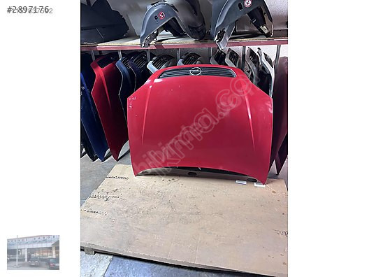 OPEL ASTRA ÇIKMA KAPUT KIRMIZI RENK