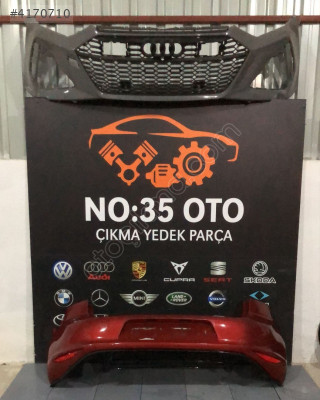 5G6807421 VOLKSWAGEN GOLF 7 DOLU ARKA TAMPON 2013-2017