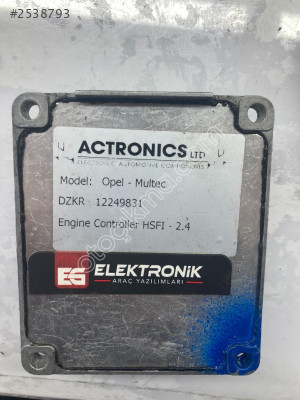 12249831 OPEL ASTRA G 1.6 ÇIKMA MOTOR BEYNİ