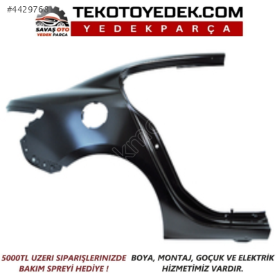 FLUENCE ARKA ÇAMURLUK SAĞ SOL 2009 VE ÜZERİ /KAMPANYA