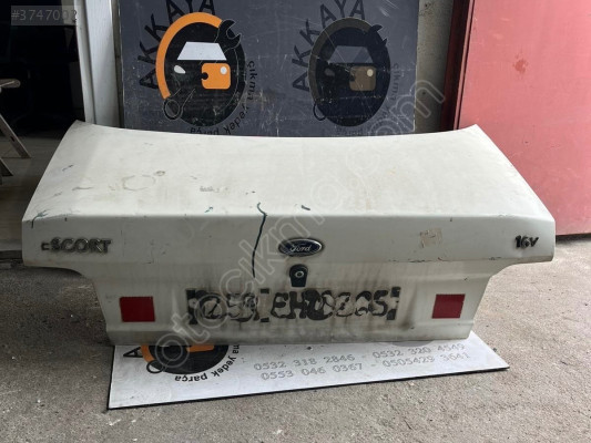 Ford Escort Bagaj Kapağı Orjinal Çıkma Sedan