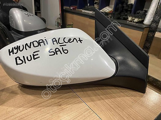 Hyundai Accent Blue İçin Sağ Yan Ayna - Kusursuz ve Temiz