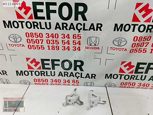 TOYOTA COROLLA ÇAMURLUK BAĞLANTI SACI SAĞ SOL ÇIKMA ORJİNAL