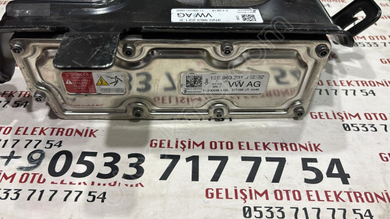 12E963231J PORCHE PANAMERA   WEBASTO YÜKSEK VOLTAJ BEYNİ