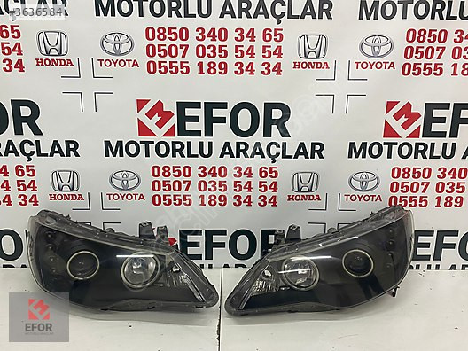 HONDA CİVİC SAĞ-SOL FAR ORJİNAL ÇIKMA YEDEK PARÇA 06-08
