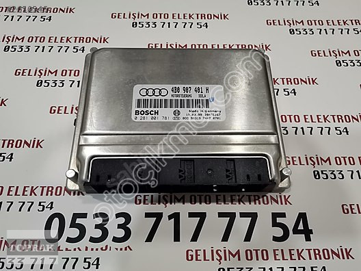 4B0907401H 0281001781 AUDİ A6 MOTOR BEYNİ