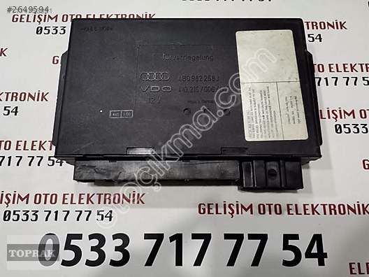 4B0962258J AUDİ A6 KONFOR BEYNİ