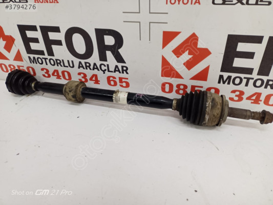 TOYOTA COROLLA SAĞ AKS KOMPLE ORJİNAL ÇIKMA YEDEK PARÇA 13-18