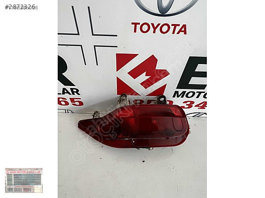 TOYOTA AVENSİS SOL ARKA TAMPON REFLEKTÖR ÇIKMA ORJİNAL PARÇA
