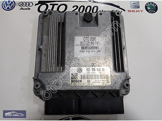 03G906016GR-EDC16U1 GOLF PLUS 1.9 TDİ BRU MOTOR BEYNİ