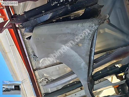 OTO CEMDEN ÇIKMA RENAULT KANGOO 2004- 2012 SOL ÖN ÇAMURLUK