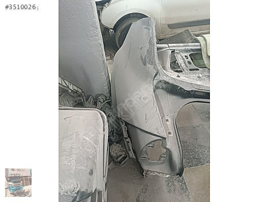 Renault Megane 2 sol arka kesme çamurluk