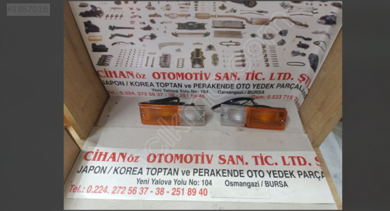 NİSSAN PICK UP D21 Sağ Tampon Sinyali 1989 1995 -Adet Fiyatı..