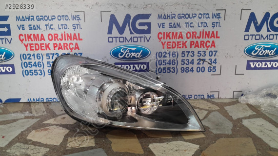 VOLVO S60 SAĞ ÖN FAR MERCEKLİ ORJİNAL ÇIKMA