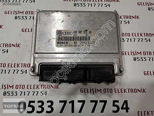 4D0907551AH 0261204346 AUDI A4 MOTOR BEYNİ