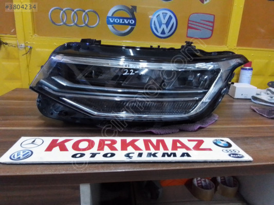 VOLKSWAGEN TIGUAN FULL LED SOL FAR ORJINAL DOLU 2020-2024