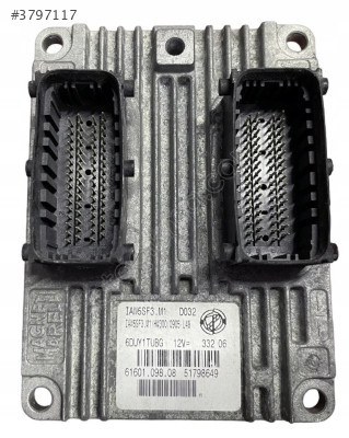 Fiat Punto 1.2 2007 Motor Beyni / 51798649 / IAW5SF3.M1