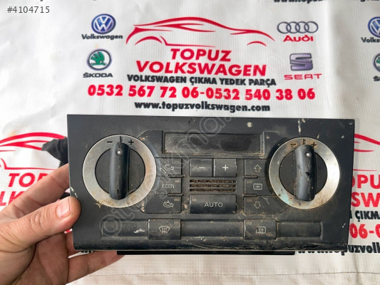 AUDİ A3 SPORTBACK KLİMA KONTROL PANELİ ORJİNAL ÇIKMA 8P0820043H