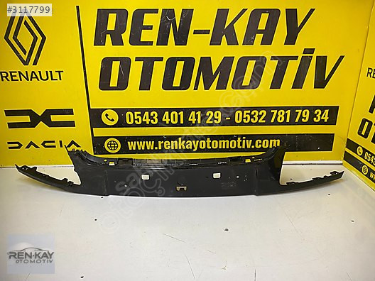 620729145R RENAULT MEGAN 3 ÖN TAMPON PLAKA ALT PLASTİĞİ ORJ